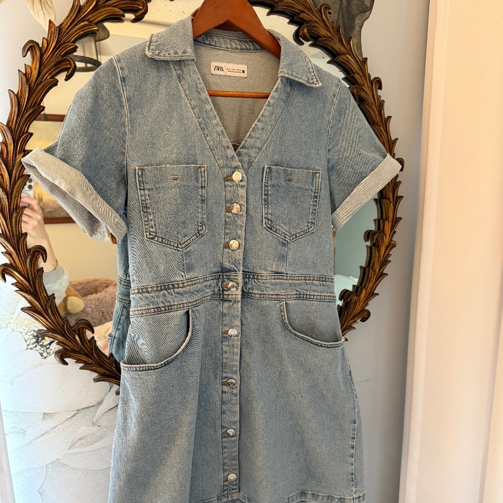 Zara denim dress